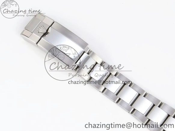 116509 OMF DIAL SS BEST ON A7750 DAYTONA BLUE MOVEMENT) SS STICK BRACELET (SLIM EDITION 1219